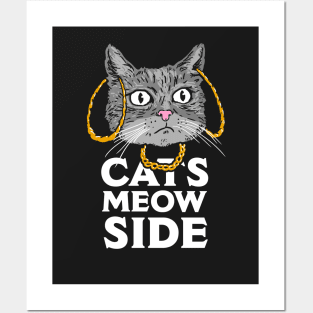 Cats Meow Side Posters and Art